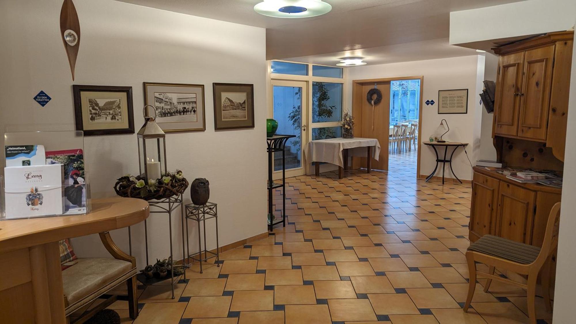 Hotel Gasthof Lang 바링엔 외부 사진